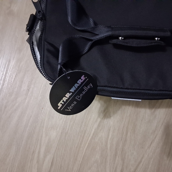 Star Wars Black VERA BRADLEY Cooler/ Lunch Bag Black And White - Picture 2 of 9